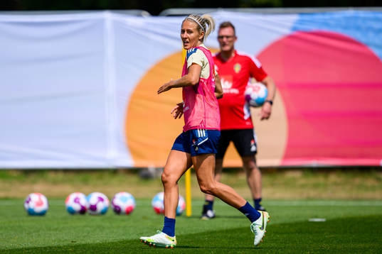 Emma Kullberg of the Swedish women's national football team