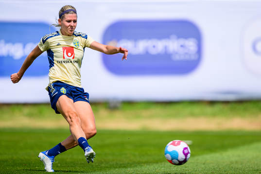 Olivia Schough of the Swedish women's national football