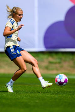 Amanda Nilden of the Swedish women's national football team
