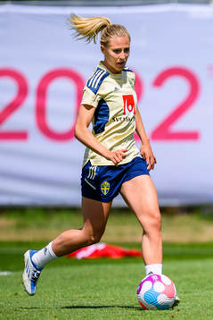 Rebecka Blomqvist of the Swedish women's national football