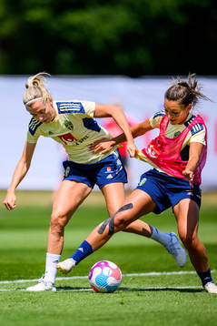 Linda Sembrant and Johanna Rytting Kaneryd of the Swedish