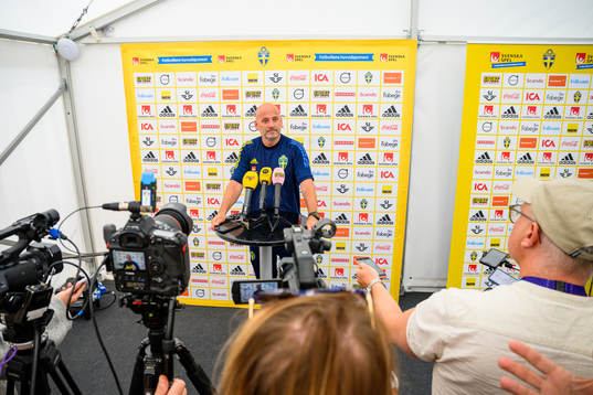 Magnus Wikman, assistant coach of the Swedish women's
