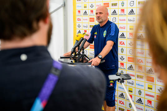 Magnus Wikman, assistant coach of the Swedish women's