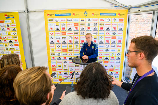 Rebecka Blomqvist of the Swedish women's national football