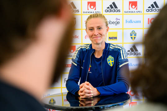 Rebecka Blomqvist of the Swedish women's national football