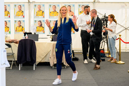 Amanda Ilestedt of the Swedish women's national football
