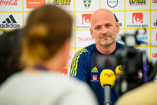 Magnus Wikman, assistant coach of the Swedish women's