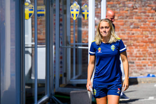 Hanna Bennison of the Swedish women's national football