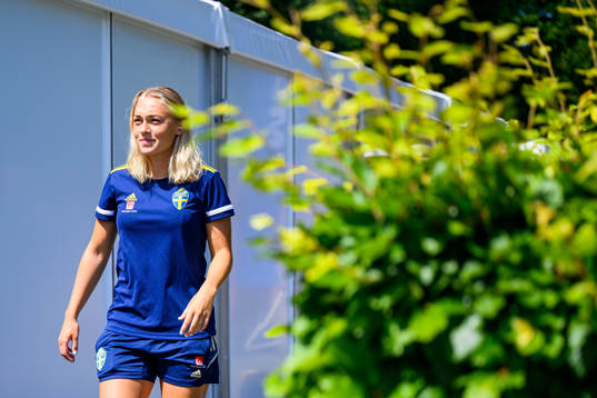 Hanna Bennison of the Swedish women's national football