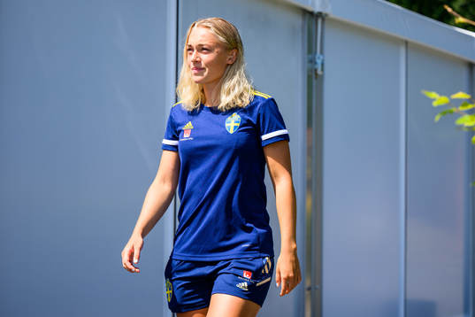 Hanna Bennison of the Swedish women's national football