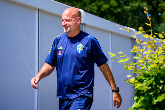 Magnus Wikman, assistant coach of the Swedish women's