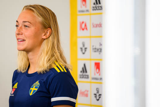 Hanna Bennison of the Swedish women's national football