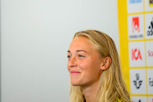 Hanna Bennison of the Swedish women's national football