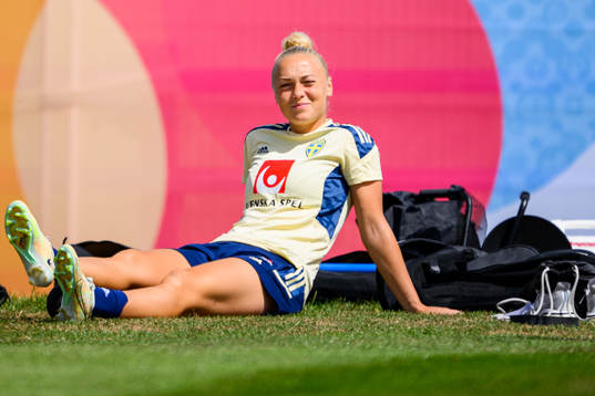 Hanna Bennison of the Swedish women's national football