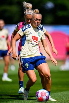 Hanna Bennison of the Swedish women's national football
