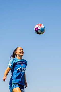 Vilde Bøe Risa of the Norwegian national football team at