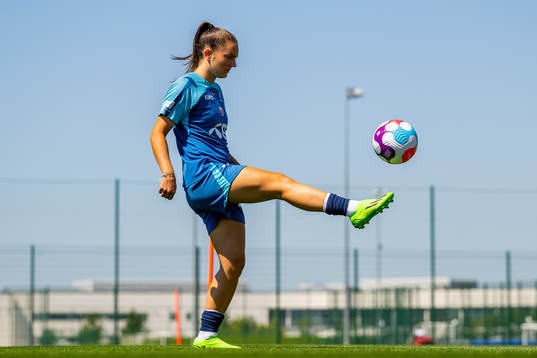 Vilde Bøe Risa of the Norwegian national football team at