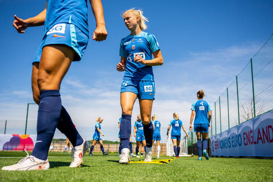Sophie Román Haug of the Norwegian national football team