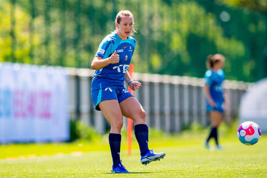 Elisabeth Terland of the Norwegian national football team