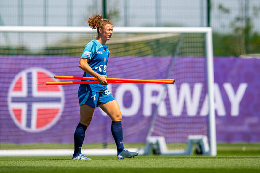 Synne Skinnes Hansen of the Norwegian national football