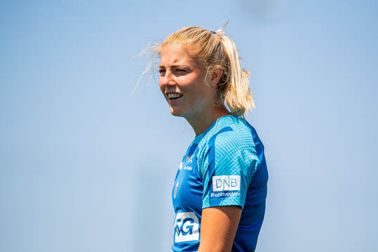 Sophie Román Haug of the Norwegian national football team