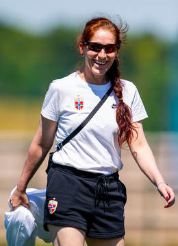 Lise Klaveness, president of the Norwegian Football