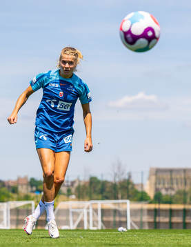 Ada Hegerberg of the Norwegian national football team at a