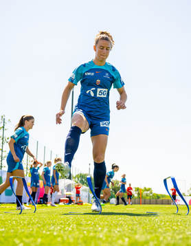 Synne Skinnes Hansen of the Norwegian national football