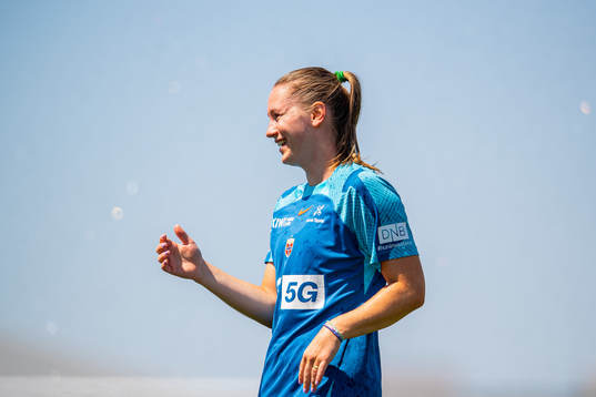 Elisabeth Terland of the Norwegian national football team
