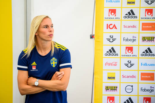 Jonna Andersson of the Swedish women's national football
