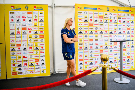Jonna Andersson of the Swedish women's national football