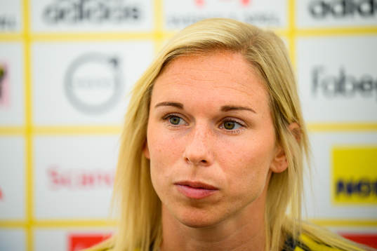 Jonna Andersson of the Swedish women's national football