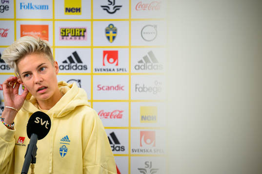 Lina Hurtig of the Swedish women's national football team