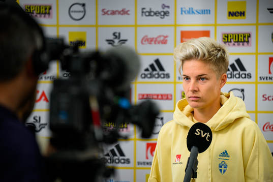 Lina Hurtig of the Swedish women's national football team