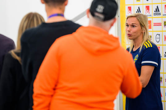 Jonna Andersson of the Swedish women's national football