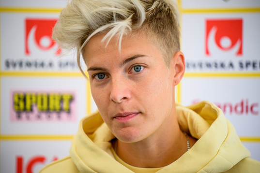 Lina Hurtig of the Swedish women's national football team