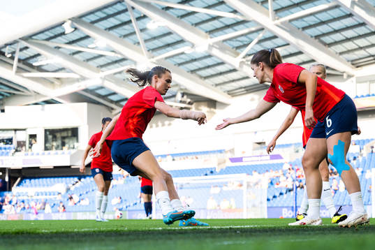 Caroline Graham Hansen and Maren Mjelde