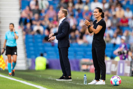 Head coach Irene Fuhrmann of Austria