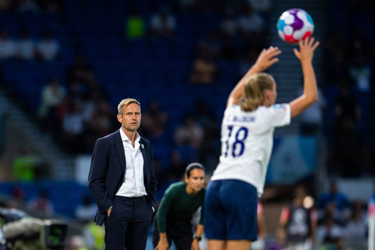 Head coach Martin Sjögren of Norway