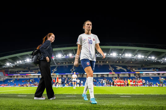 Lise Klaveness, president of the Norwegian Football