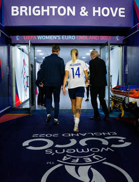 Ada Hegerberg of Norway looks dejected