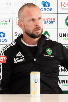 Skövdes tränare Tobias Linderoth