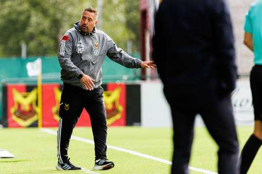 Östersunds tränare Magnus Powell