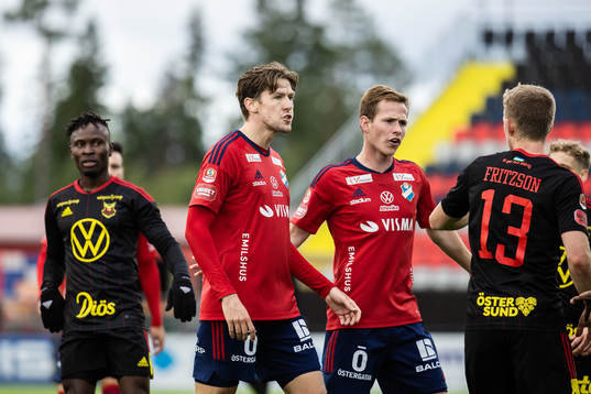 Östers John Stenberg och Östersunds Ludvig Fritzson