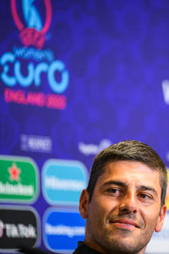 Francisco Neto, head coach of the Portuguese women's