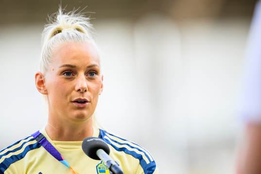 Stina Blackstenius of the Swedish women's national football