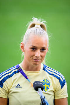 Stina Blackstenius of the Swedish women's national football