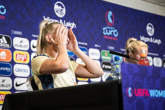 Stina Blackstenius of the Swedish women's national football