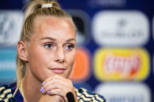 Stina Blackstenius of the Swedish women's national football