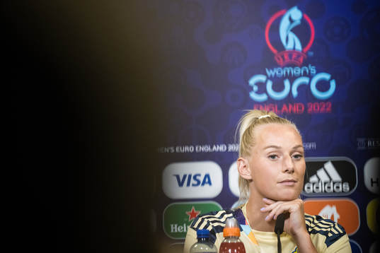 Stina Blackstenius of the Swedish women's national football